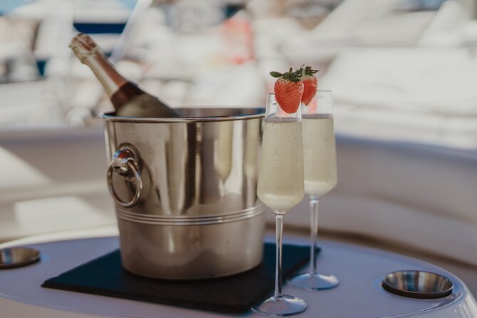 3 Hour VIP Private Luxury Boat Charter in Tenerife - Cava welcome and a coast cruise where photos actually happen