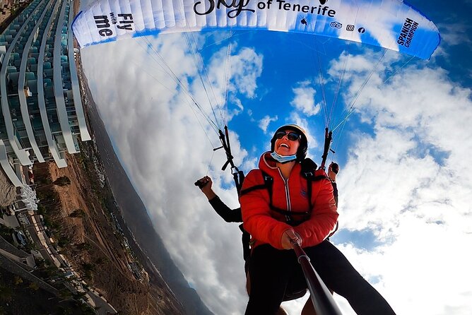 Acrobatic Paragliding Flight with Spanish Champion in Tenerife - Key things to know before you fly