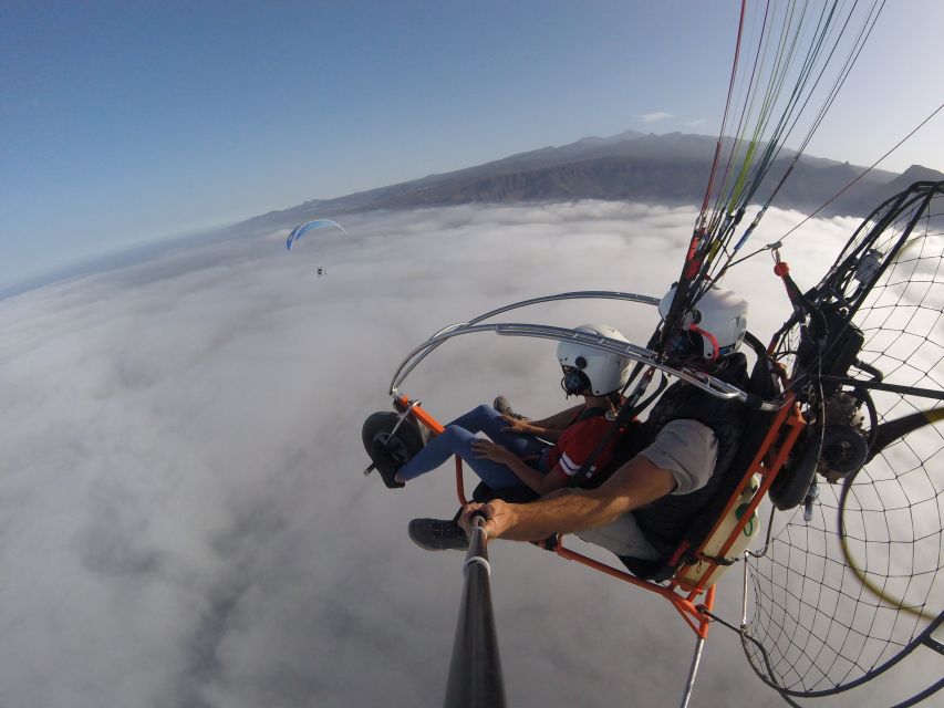Adeje: Paratrike Flying Tour with Hotel Pickup and Photos - What You See in the Air: Costa Adeje to Puerto Colón to Adeje