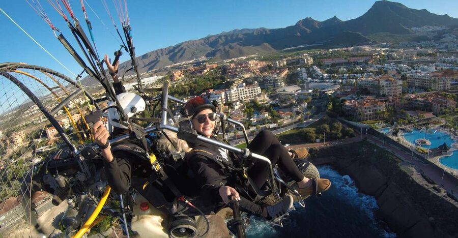COAST: Fly over the coasts of Tenerife by Paratrike! (20min) - Paratrike Over Costa Adeje: What You’re Really Paying For