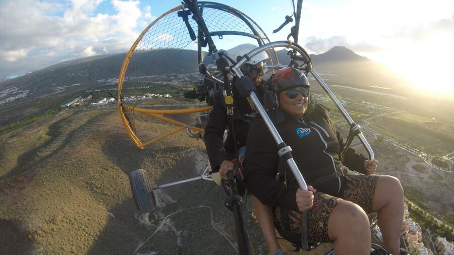 COAST: Fly over the coasts of Tenerife by Paratrike! (20min) - Timing, Pickup, and the 60-Minute Loop From South Tenerife
