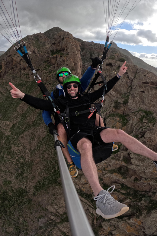 Costa Adaje: Paragliding from 1100m - Incredible landscape! - The Launch: Few Steps Into Flight (and Why That Matters)