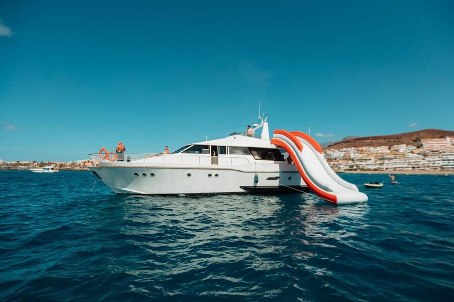 Costa Adeje: Private Yacht Trip with Watersports and Slides - The included watersports lineup: more than one activity, fewer logistics