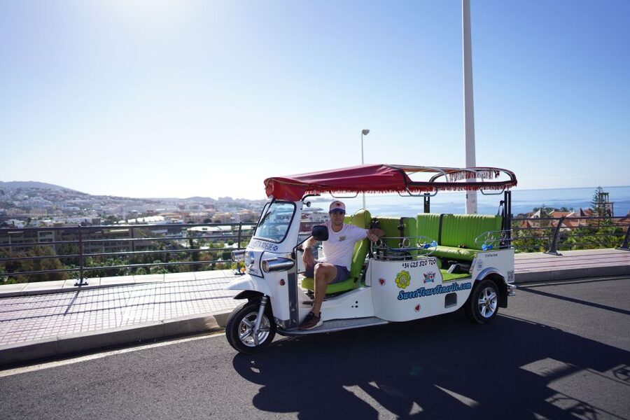 Costa Adeje: Secret Volcano Tuk Tuk Tour - Your guide drives the experience, and language support is real