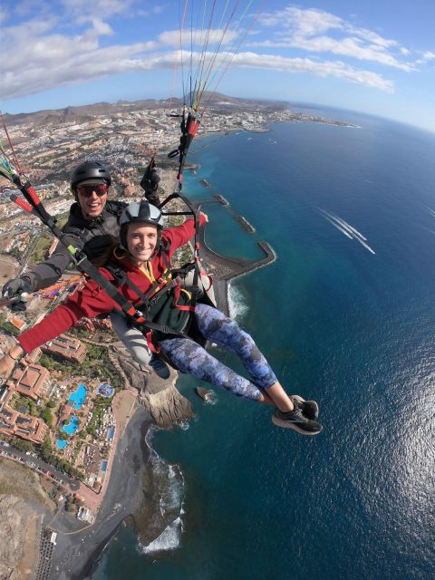 Costa Adeje: Tandem Paragliding Flight with Pickup - Pickup and Van Rides from Callao Salvaje to Costa Adeje