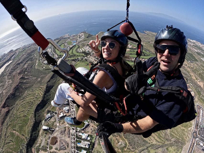 Costa Adeje: Tandem Paragliding Flight with Pickup - Landing on the Beach and the Finish Back at Your Hotel