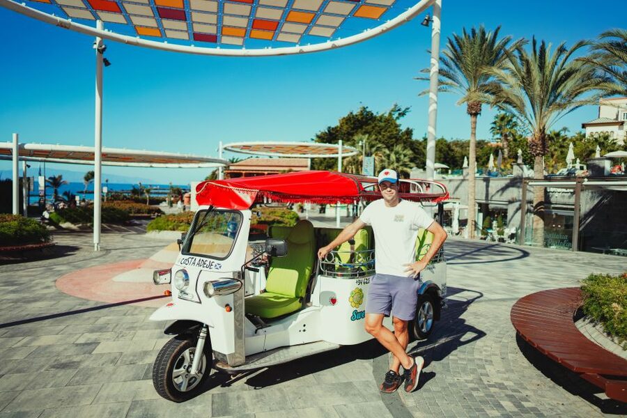 Costa Adeje: Tuk Tuk Tour - Fañabé backstreets and the path to Plaza El Duque