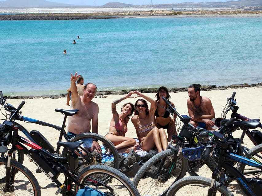 Discover Lobos en Ebike on Your Own - Volcano climb and lunch at the fisherman village