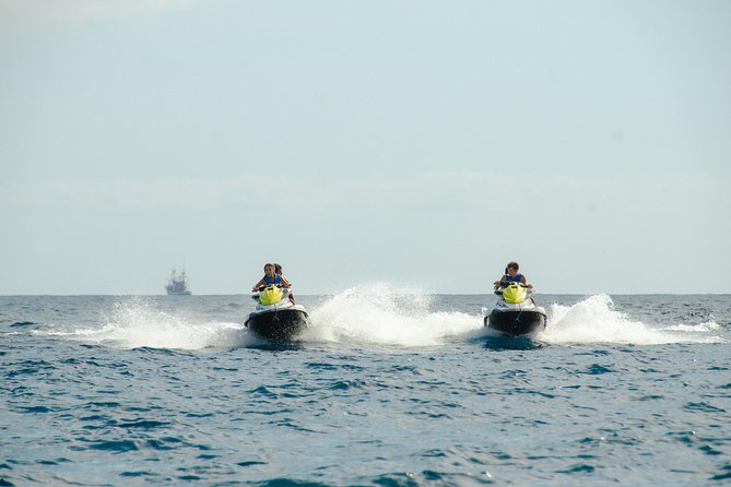Double Jet Ski Safari 2.5 Hour Guided Tour of Tenerife - Safety briefing, lifejackets, and the instructor handoff