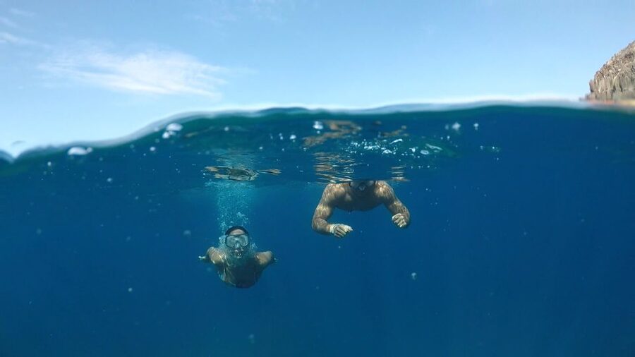 Explore Tenerife with the Snorkel Kit - How the Day Flows: Kayak Safari Plus Snorkeling for Real Marine Time