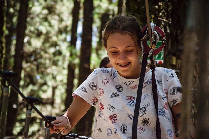 Forestal Park Tenerife Entrance Ticket - High ropes circuits: how the height rules shape your day