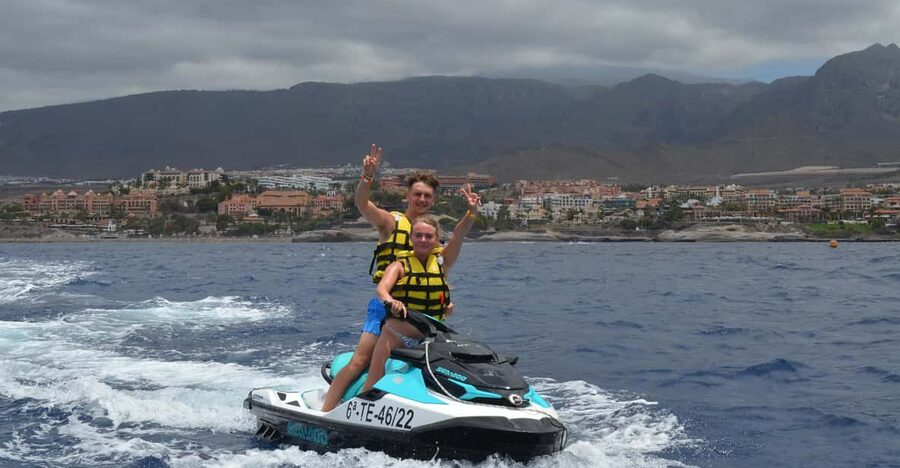 From Puerto Colon : 1 hour adrenaline JetSki tour - The jet ski ride: stability, control, and guided pacing