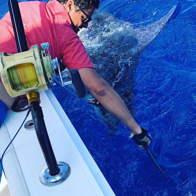 From Puerto Colón: Private Fishing Boat Charter with Lunch - Big-Game Waters Around the Canary Islands