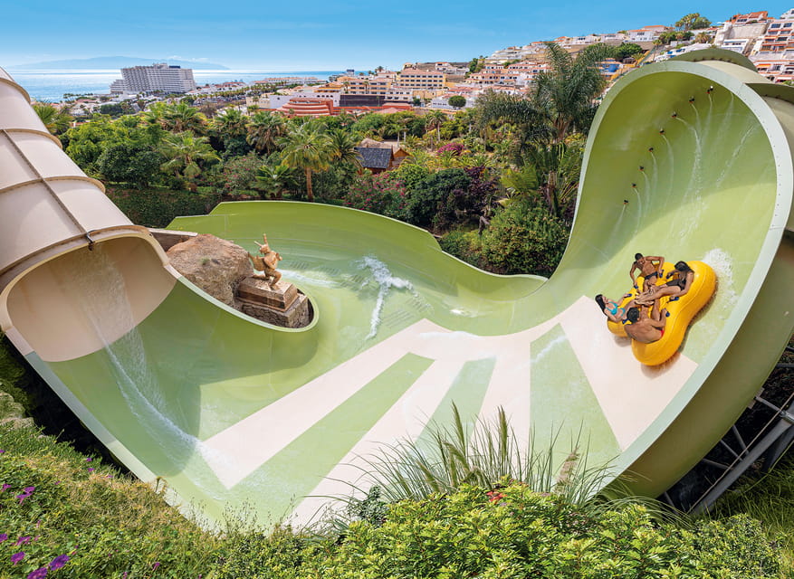 Loro Parque and Siam Park Combined Admission Tickets - Siam Park day: Thailand theme, big slides, and the water-kingdom vibe