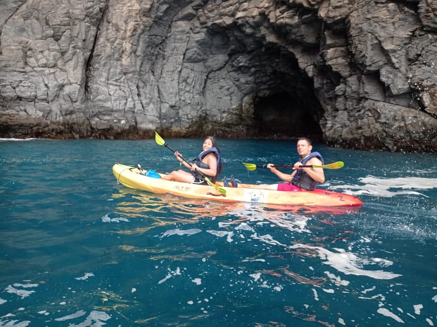 Los Cristianos: Kayak & Snorkel Tour with turtles and photos included - Los Cristianos Kayak and Snorkel: what you really get in 2.5 hours