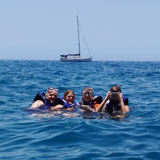 Los Cristianos: Kayak & Snorkel Tour with turtles and photos included - Palm Mar Cave snorkeling: where the clear water payoff happens