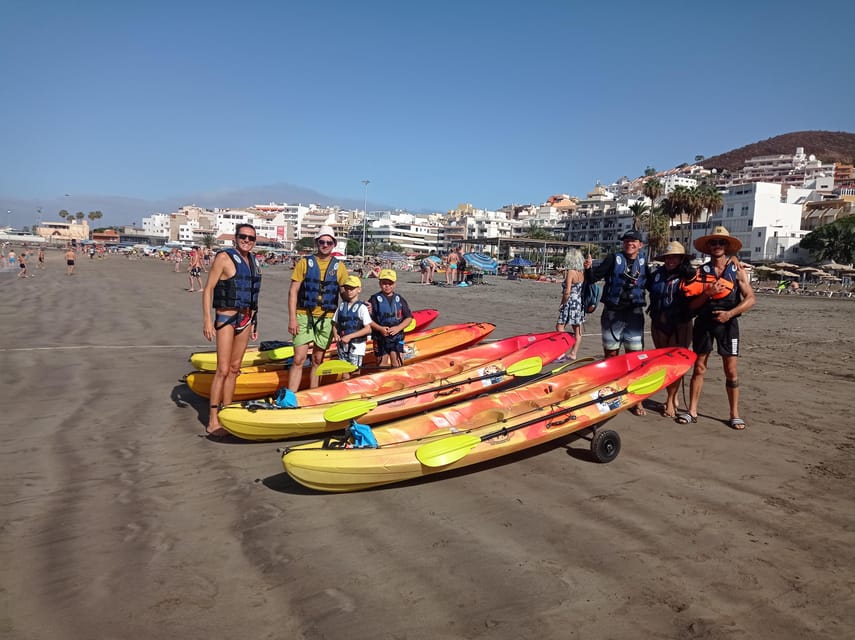 Los Cristianos: Kayak & Snorkel Tour with turtles and photos included - Meeting at El Carmen 4, then the short hop to Playa de Los Cristianos