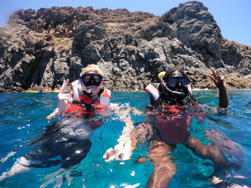 Los Cristianos: Kayaking and Snorkeling with Marine Wildlife - Palm-Mar snorkeling: what the stop is like