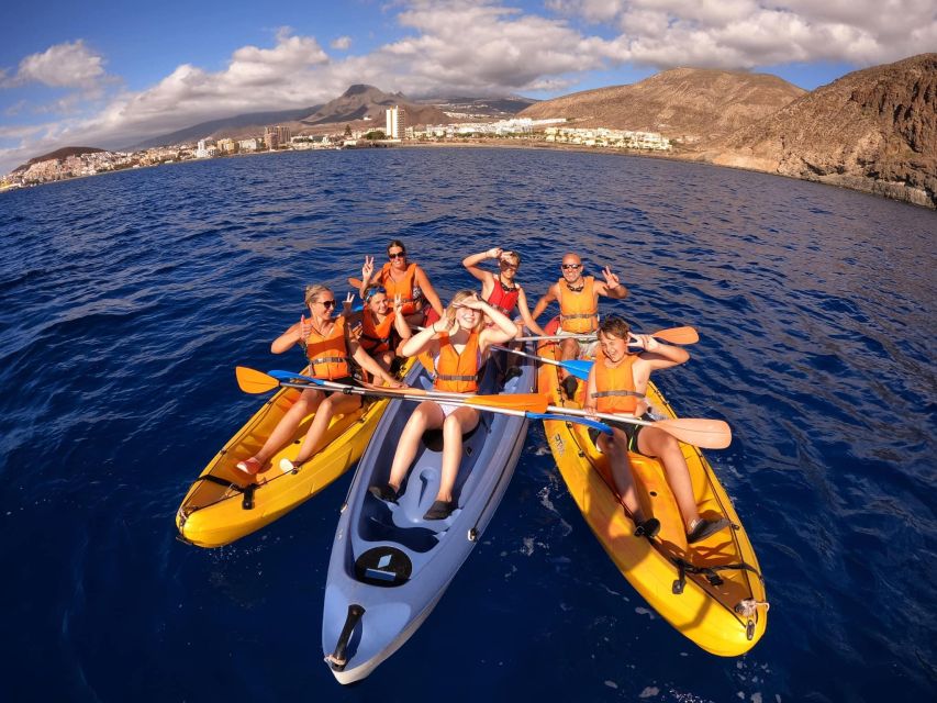 Los Cristianos: Kayaking and Snorkeling with Marine Wildlife - Wildlife sightings: dolphins, turtles, and the real deal