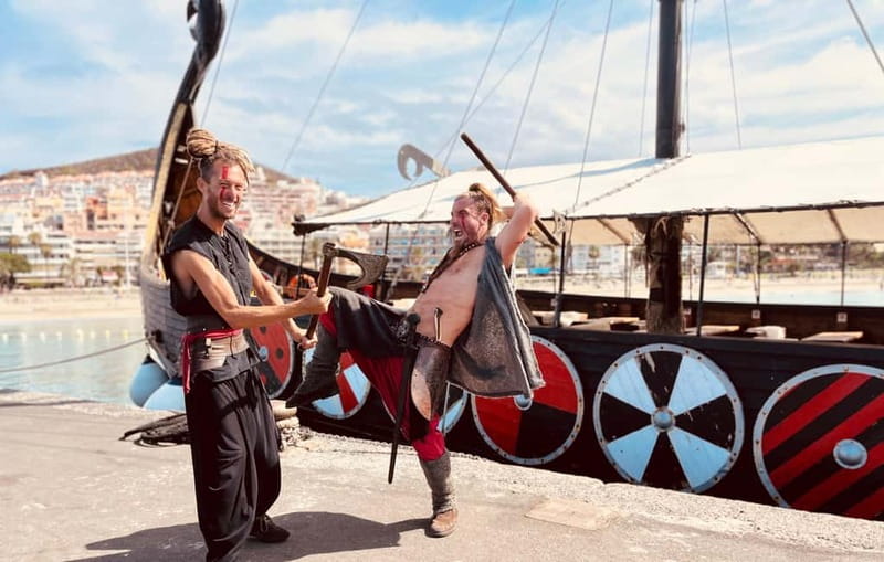 Los Cristianos: Whale Watching Cruise w/Swim Stop & Drinks - On Board the Show: Viking Entertainment and What It Adds