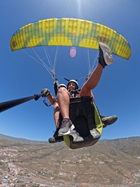 Paragliding flight with a Spanish Champion 2021/2022. - Making the Call: Should You Book This Tenerife Paragliding Flight?