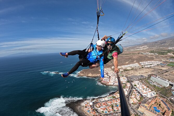 Paragliding Tandem Flight in Tenerife South ADRENALINE! - Getting to the Adeje takeoff without stress