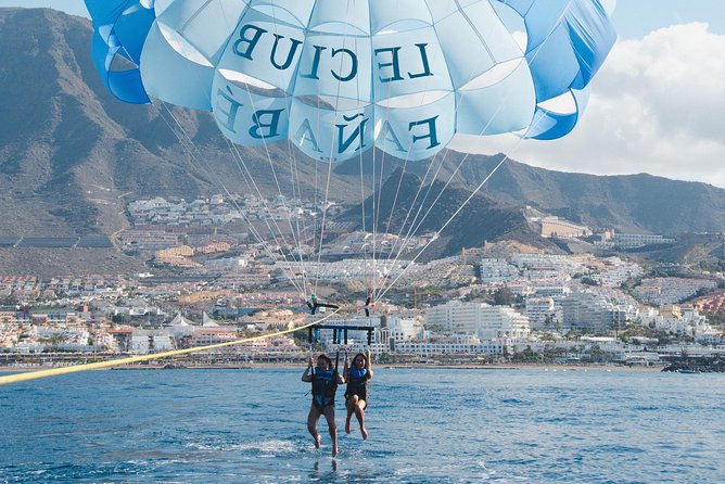 Parascending in Tenerife - Beaches and views: what changes depending on where you launch
