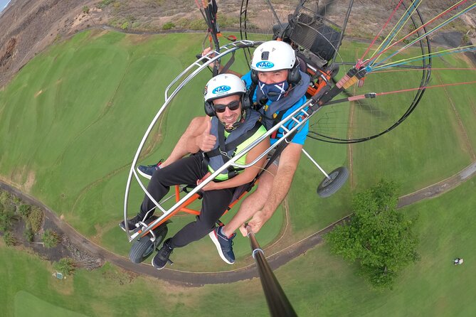 Paratrike Flight in Costa de Adeje with the World Champion - The 25-minute route: Playa de las Américas to Golf Costa Adeje