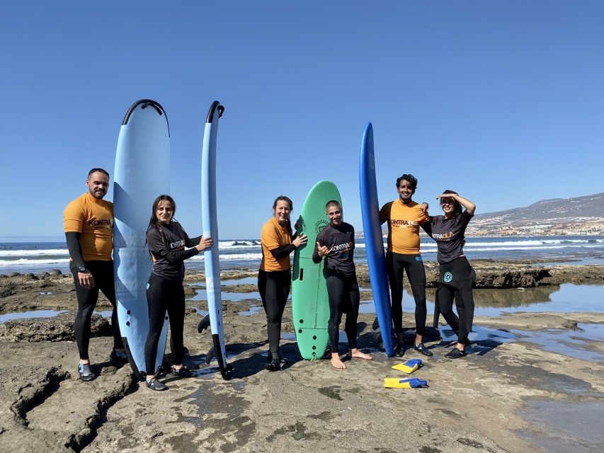 Playa de las Américas: Private or Small-Group Surf Lesson - Low tide surfing in Tenerife, and why the timing matters