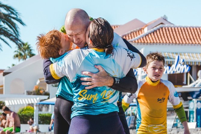 Private Family Surf Lesson - After the waves: stretching, shower time, and leaving ready for the rest of your day