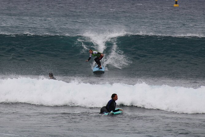 Private Surfing Lesson at Playa de las Américas - The lesson flow: theory first, then 2 hours of practice, then photos