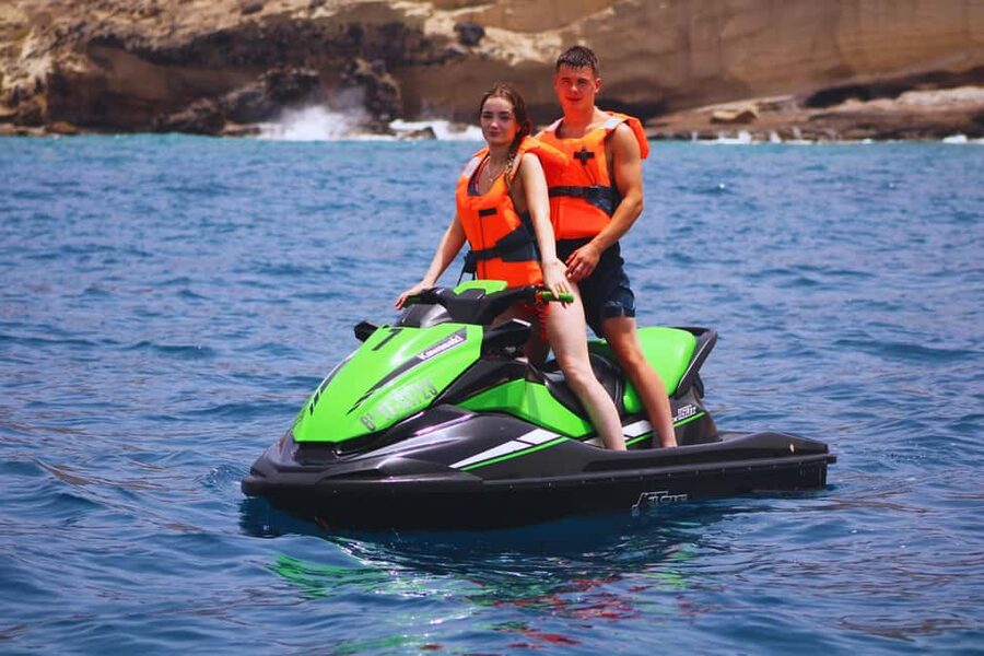 Puerto Colón: Kawasaki Jet Ski Tour Along Tenerife's Coast - Speedboat Transfer: The Short Ride That Sets the Stage