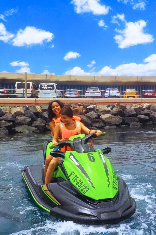 Puerto Colón: Kawasaki Jet Ski Tour Along Tenerife's Coast - The Secret Stop: Photos, a Quick Swim, and a Breather