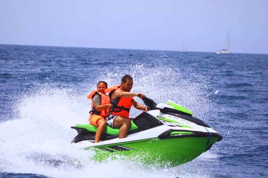 Puerto Colón: Kawasaki Jet Ski Tour Along Tenerife's Coast - Getting Started: Where You Meet and the First 5 Minutes