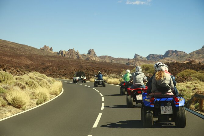 Quad adventure to Teide - How fast will you go, and will you get muddy or dusty?