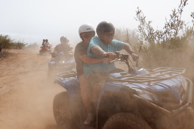 Quad Bike Safari - The 4-hour loop: Las Chafiras, old roads to Vilaflor, and the Teide tower stop
