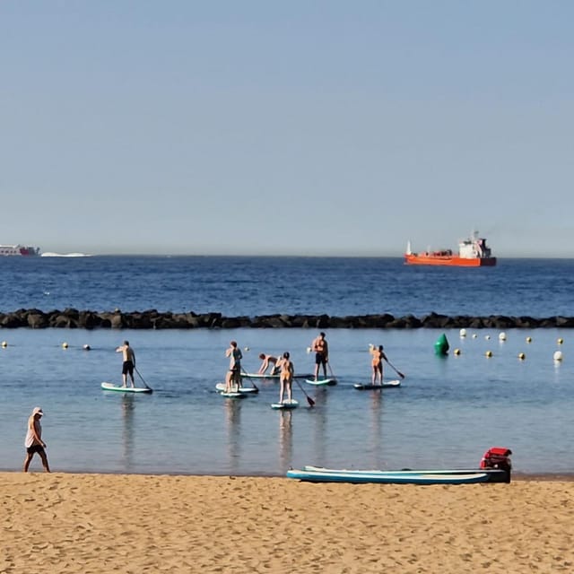 Santa Cruz de Tenerife: Las Teresitas Stand Up Paddle Course - The 20-Minute Lesson: What You Learn Before You Go Freestyle