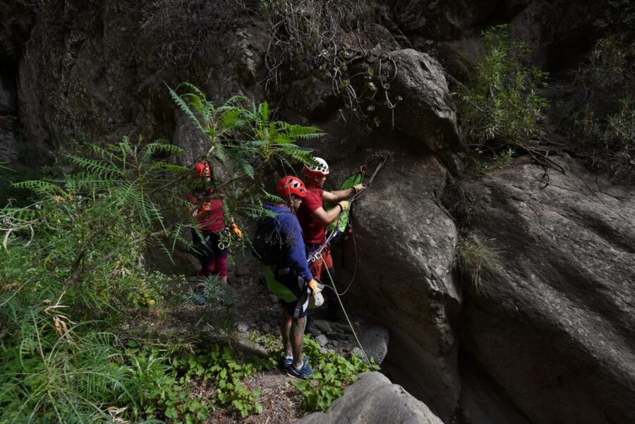 Santa Cruz de Tenerife: Vilaflor Canyoning Tour - Rappels, Scrambles, and Learning Techniques on Basalt Rock