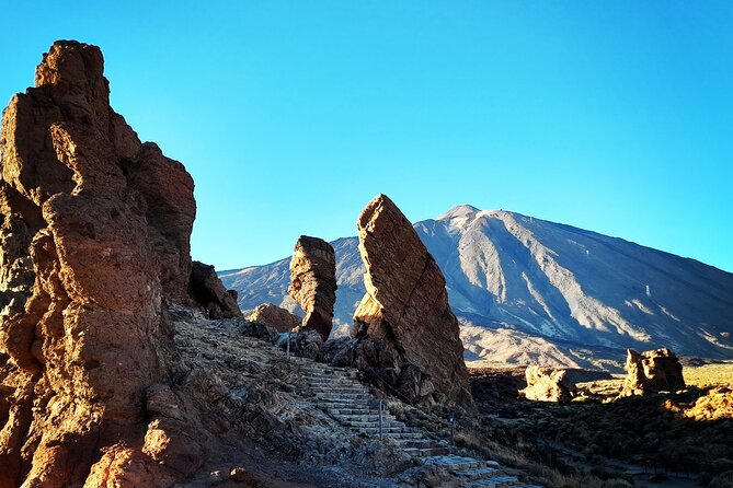 Small-Group Half-Day Tour of Teide National Park with Pickup - A short walk toward the Sámara crater in Teide National Park