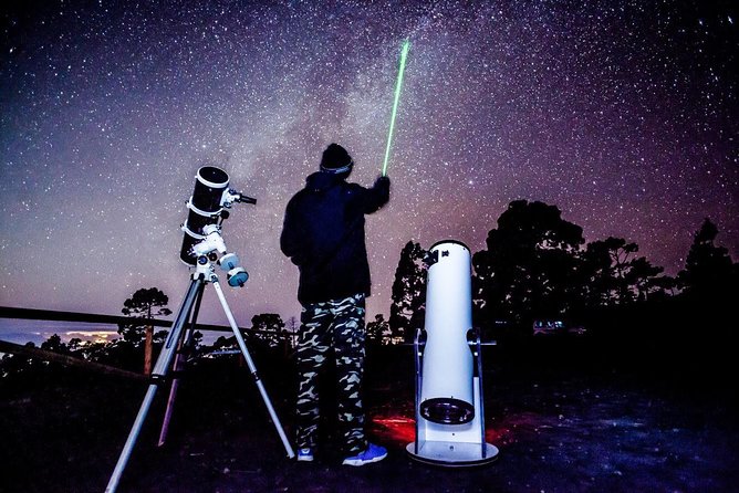 Stargazing Experience with Dinner & Drinks - Stargazing From Teide National Park: The Big Draw