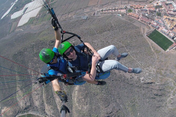 Tandem Paragliding Flight in Costa Adeje from 1100m - From Ifonche takeoff at 1100m to La Enramada beach, in about 2 hours