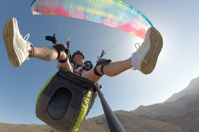 Tandem Paragliding Flight in South Tenerife - Teide, Coastline, and Ocean Views From the Air