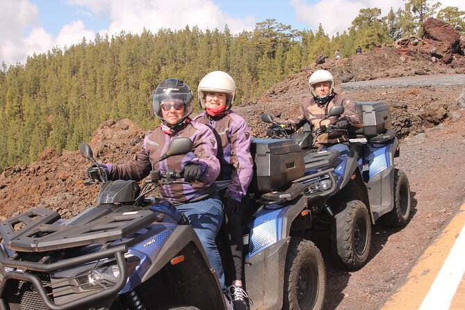 Teide Volcano National Park Quad Biking Tour - Safety and comfort: helmets, weather clothing, and the 160kg limit
