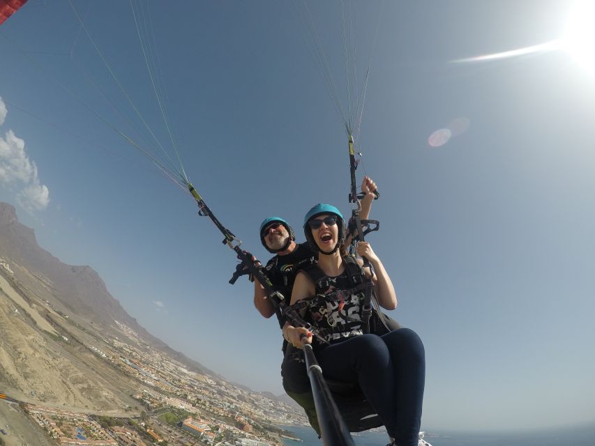 Tenerife: Acrobatic Paragliding Tandem Flight - Where you land: Playa de la Enramada and the weather-dependent twist