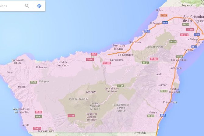 Tenerife Airport Transfer from South Airport (Reina Sofia) to North Area Hotels - From Tenerife South to the North hotels, this is the point