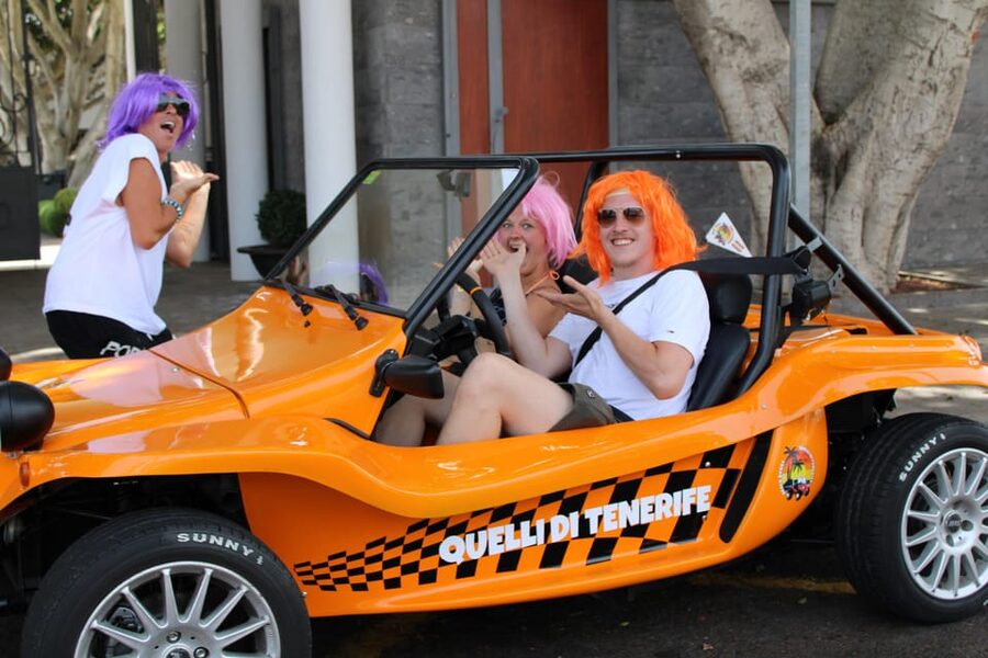 Tenerife Buggy Tour with Route Options Coast Mountain Sunset - Coast route along the south shore, Golden Mile to La Caleta swim