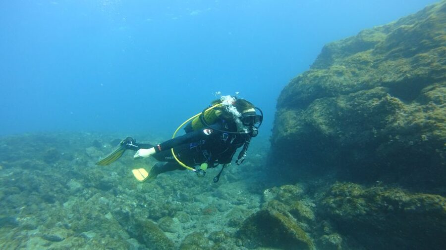 Tenerife: Discover Scuba Diving with Free Photos - Going A Bit Deeper: Volcanic Formations Up to 12 Meters