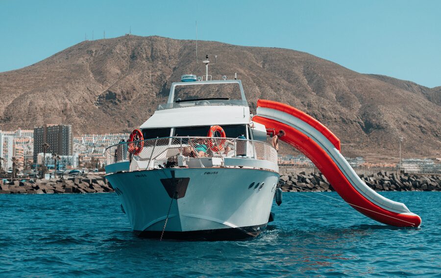 Tenerife: Fun Yacht Trip with Water Activities and Toys - The First Hour: Safety Briefing, Boarding Vibes, and Leaving Puerto Colón