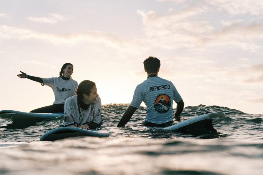 Tenerife: Group Surf Lesson catch your wave - Tenerife Surf Lessons Feel Like a Real Skill Class