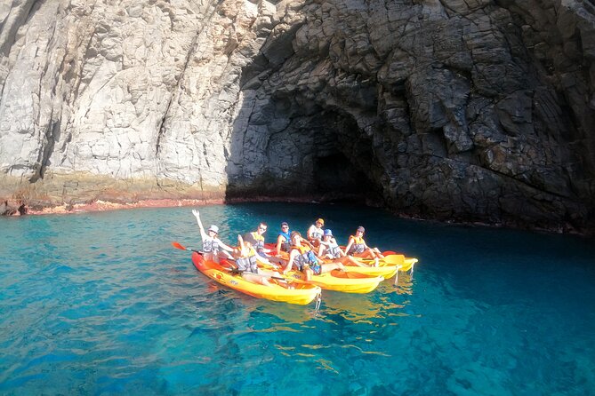 Tenerife: Kayak and snorkel with marine life safari - The water stop: snorkel, swim, or relax in your kayak